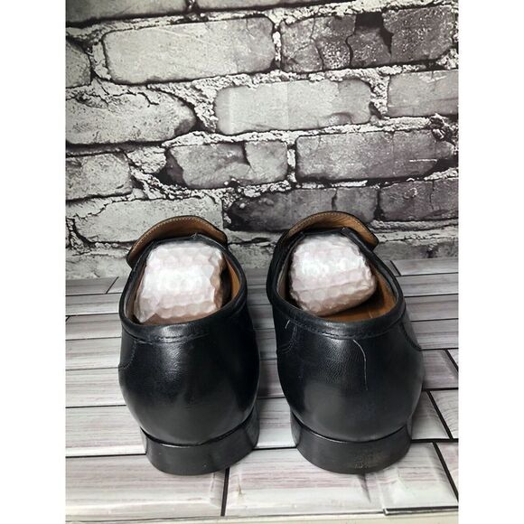 Allen Edmonds Black Leather Slip On Loafers Dress Shoes Men Sz 10D US/43EU - Picture 10 of 16